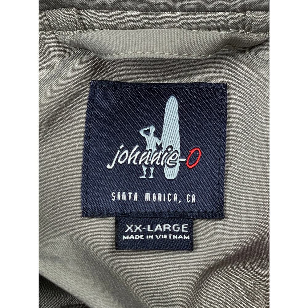 Johnnie-O Men's Wes Full Zip Vest Malibu Red XXL Outdoors Gorpcore - Picture 8 of 13